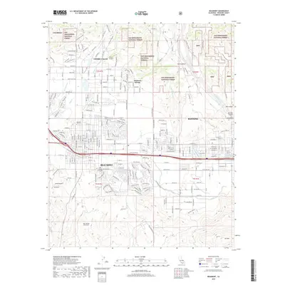 2018 Map of Beaumont, 2018 Print