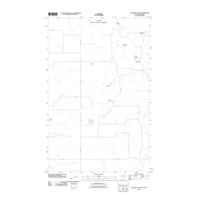 2011 Map of Beaupre Coulee, 2011 Print