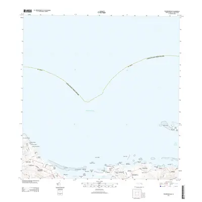 2013 Map of Beauregard Bay, 2013 Print
