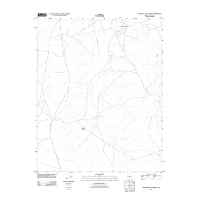 2011 Map of Beautiful Valley Well, 2011 Print