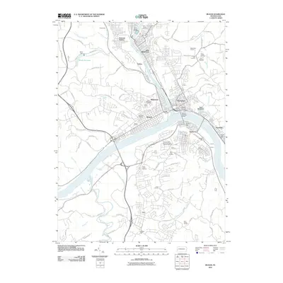 2010 Map of Beaver, 2010 Print