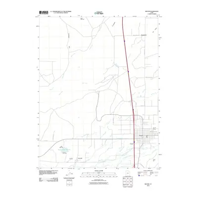 2010 Map of Beaver, 2010 Print