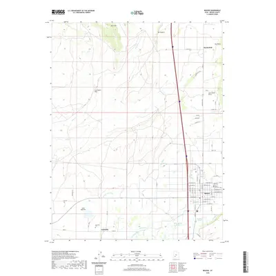 2020 Map of Beaver, 2020 Print