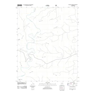 2011 Map of Beaver Canyon, 2011 Print