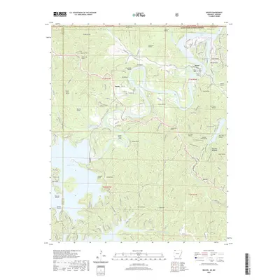 2020 Map of Beaver, 2020 Print