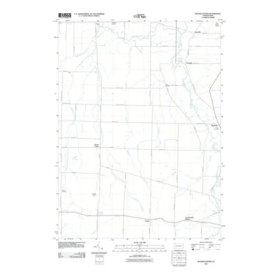 2010 Map of Beaver Center, 2010 Print