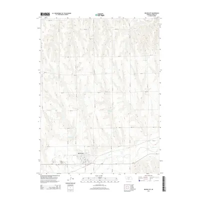 2014 Map of Beaver City, 2014 Print