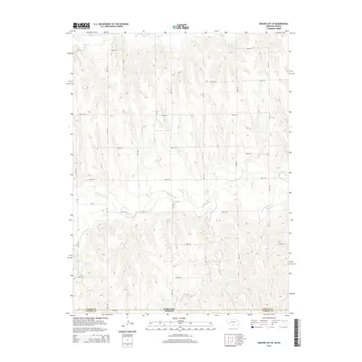 2014 Map of Beaver City SE, 2014 Print