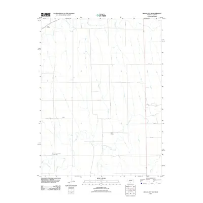 2011 Map of Beaver City SW, 2011 Print
