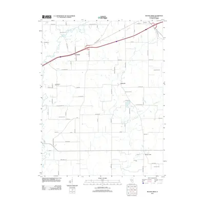 2012 Map of Beaver Creek, 2012 Print