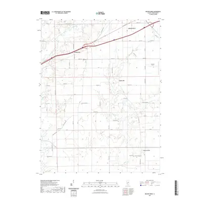 2021 Map of Beaver Creek, 2021 Print