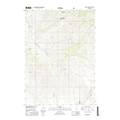 2017 Map of Beaver Creek, 2017 Print