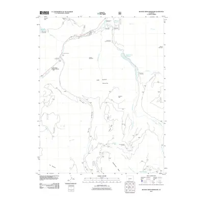 2011 Map of Beaver Creek Reservoir, 2011 Print