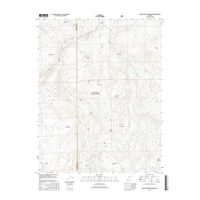 2016 Map of Beaver Creek Reservoir, 2016 Print