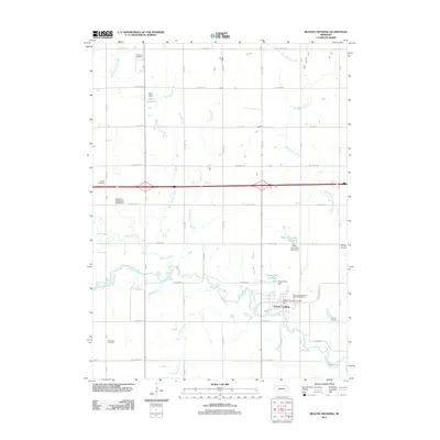 2011 Map of Beaver Crossing, 2011 Print