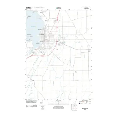 2010 Map of Beaver Dam, 2010 Print