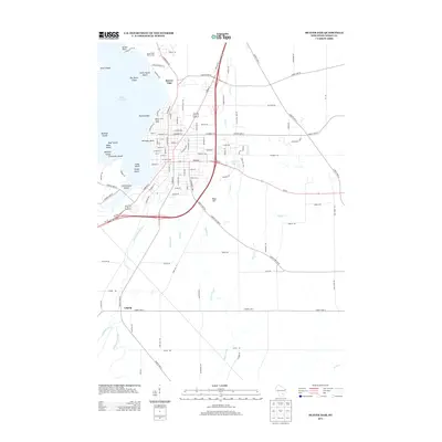 2013 Map of Beaver Dam, 2013 Print