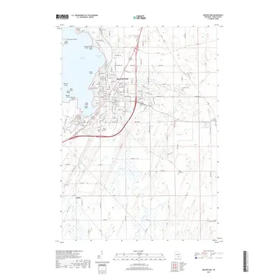 2018 Map of Beaver Dam, 2018 Print