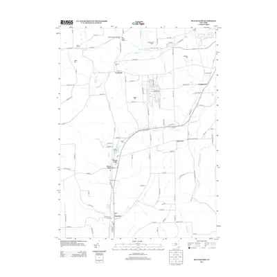 2013 Map of Beaver Dams, 2013 Print