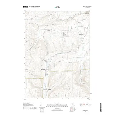 2019 Map of Beaver Dams, 2019 Print