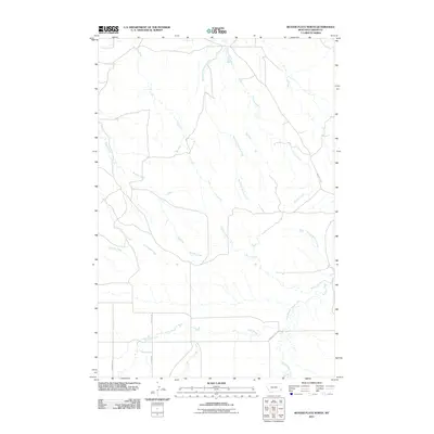 2011 Map of Beaver Flats North, 2011 Print
