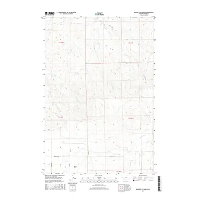 2017 Map of Beaver Flats North, 2017 Print