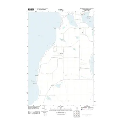 2011 Map of Beaver Island North, 2011 Print