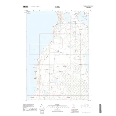 2019 Map of Beaver Island North, 2019 Print