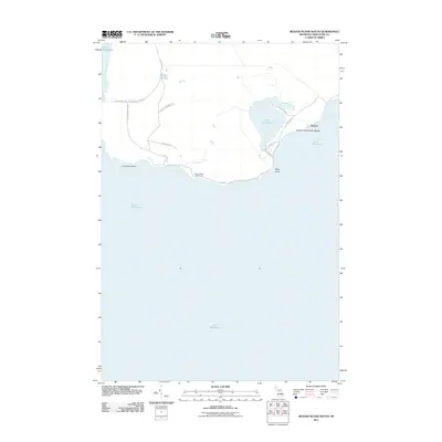 2011 Map of Beaver Island South, 2011 Print
