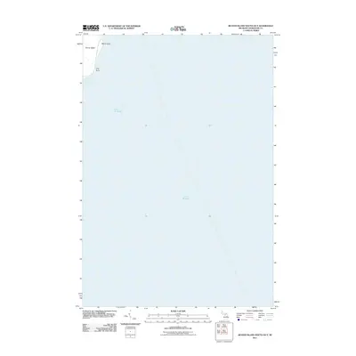 2011 Map of Beaver Island South OE E, 2011 Print