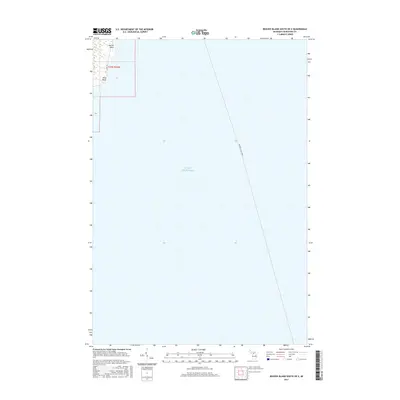 2017 Map of Beaver Island South OE E, 2017 Print