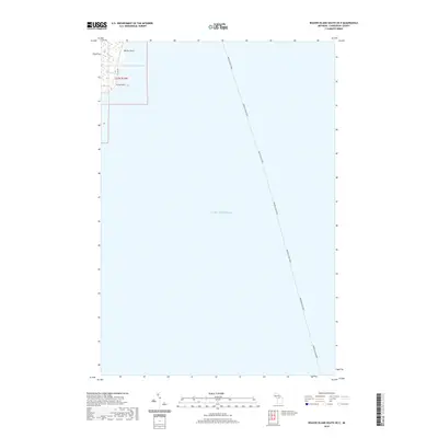 2019 Map of Beaver Island South OE E, 2019 Print