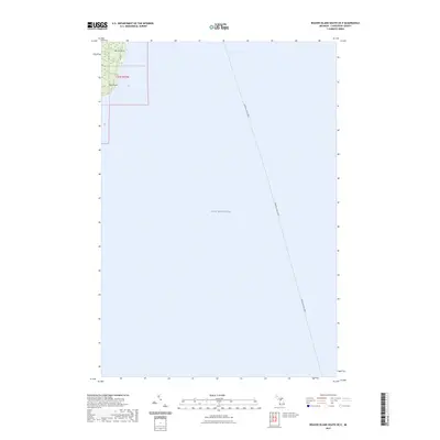 2023 Map of Beaver Island South OE E, 2023 Print