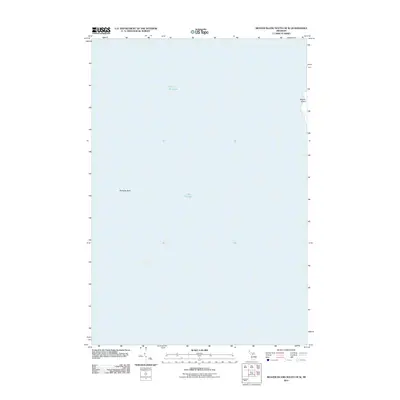 2011 Map of Beaver Island South OE W, 2011 Print