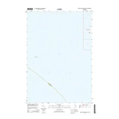 2014 Map of Beaver Island South OE W, 2014 Print