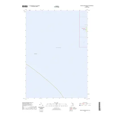 2023 Map of Beaver Island South OE W, 2023 Print