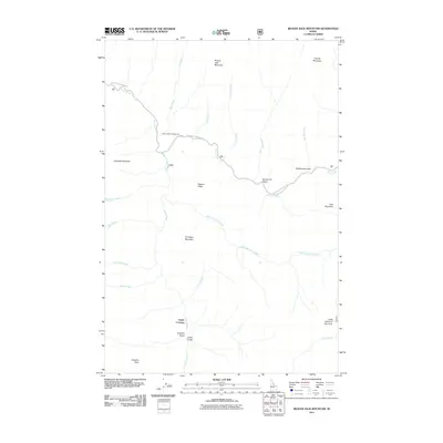 2011 Map of Beaver Jack Mountain, 2011 Print