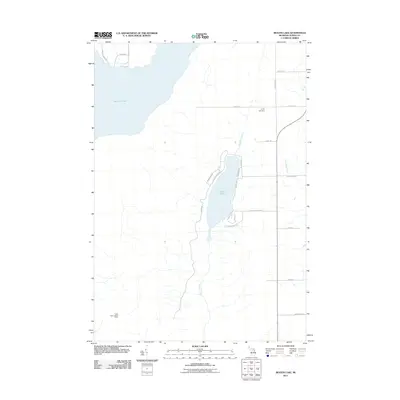 2011 Map of Beaver Lake, 2011 Print