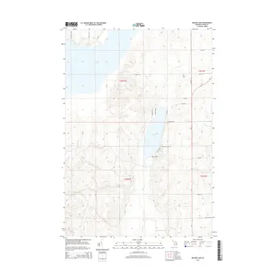 2014 Map of Beaver Lake, 2014 Print
