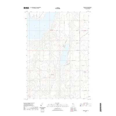 2019 Map of Beaver Lake, 2019 Print