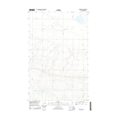 2014 Map of Beaver Lake, 2014 Print