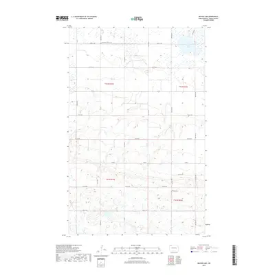 2017 Map of Beaver Lake, 2017 Print