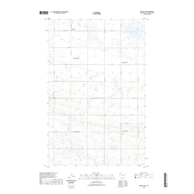 2020 Map of Beaver Lake, 2020 Print