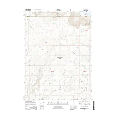 2015 Map of Beaver Mountain, 2015 Print