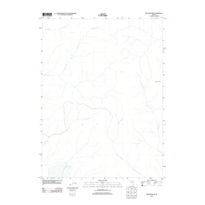 2012 Map of Beaver Peak, 2012 Print