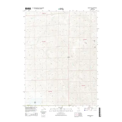 2015 Map of Beaver Peak, 2015 Print