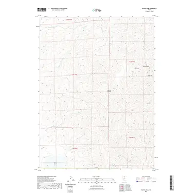 2021 Map of Beaver Peak, 2021 Print