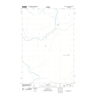 2011 Map of Beaver Pond SE, 2011 Print