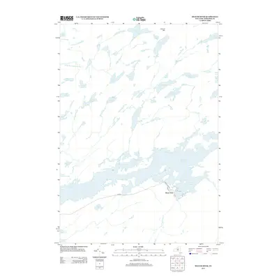 2013 Map of Beaver River, 2013 Print