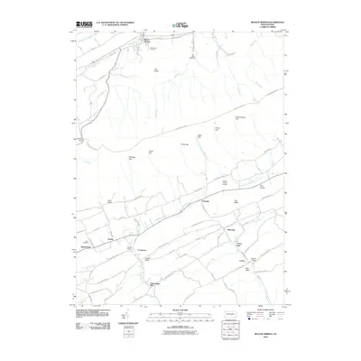 2010 Map of Beaver Springs, 2010 Print